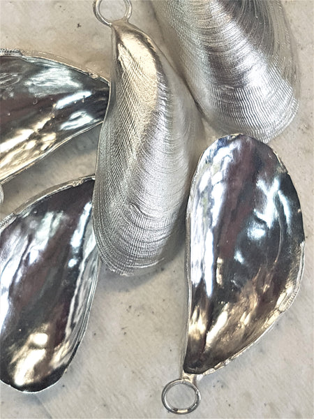 Mussel Shell only - Silver